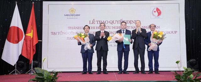 Thành lập Chi hội Hữu nghị Việt Nam - Nhật Bản tại Saigontourist Group- Ảnh 2.