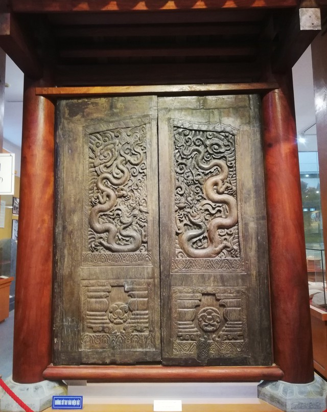 Chiêm ngưỡng bộ cánh cửa bảo vật quốc gia tại chùa Phổ Minh- Ảnh 2.