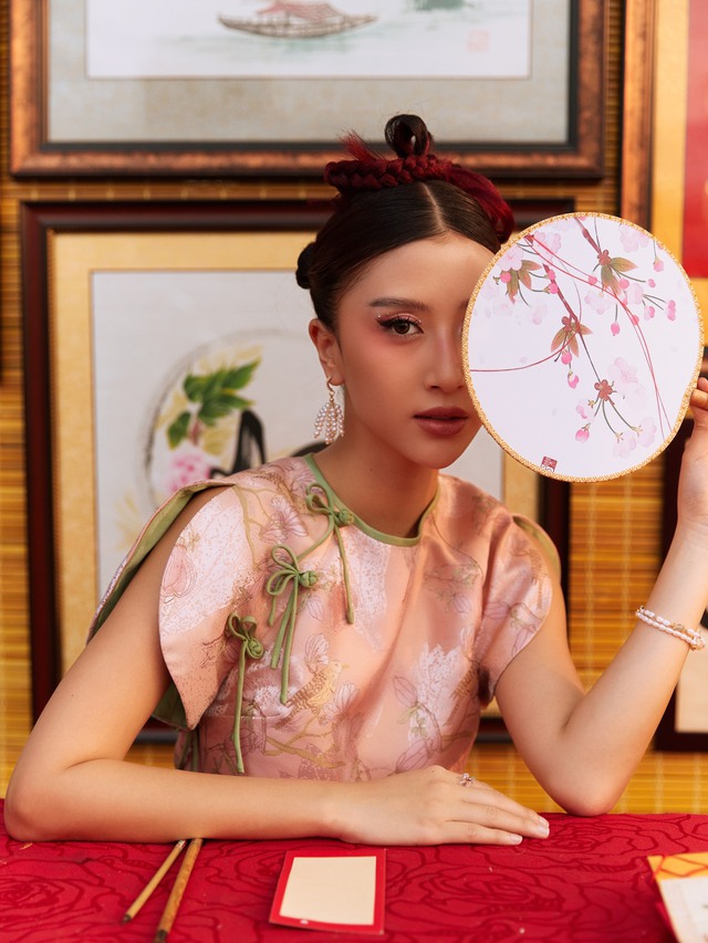 Quỳnh Anh Shyn khoe sắc trong bộ ảnh thời trang Tết, tiết lộ thay đổi bất ngờ- Ảnh 8.