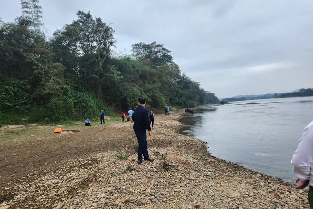 Hai bé trai bị mất tích trên sông Lam- Ảnh 1.