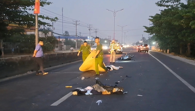Tiền Giang: Truy tìm tài xế liên quan vụ tai nạn làm 1 người tử vong- Ảnh 2.