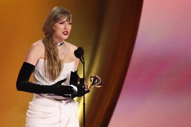 Taylor Swift công bố phát hành album mới tại Grammy 2024- Ảnh 2.