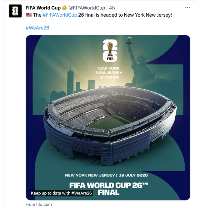 FIFA công bố lịch thi đấu World Cup 2026, bất ngờ sân tổ chức trận chung kết- Ảnh 2.