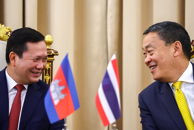 Campuchia, Thái Lan nhất trí nâng cấp quan hệ, thảo luận về vùng biển tranh chấp- Ảnh 1.