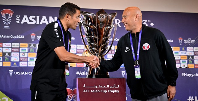 HLV đội tuyển Qatar và Jordan trái ngược cảm xúc trước trận chung kết Asian Cup 2023- Ảnh 2.