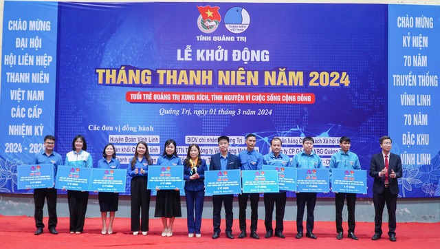 Lễ khởi động Tháng Thanh niên 'trị giá