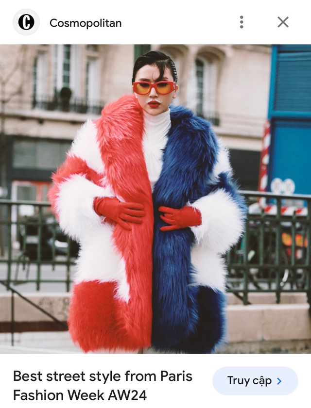 Street style -  những diện mạo đẹp nhất Tuần lễ thời trang Thu Đông Paris 2024- Ảnh 13.