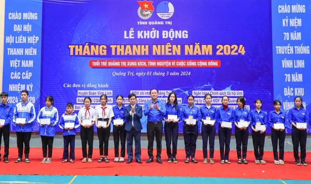 Lễ khởi động Tháng Thanh niên 'trị giá