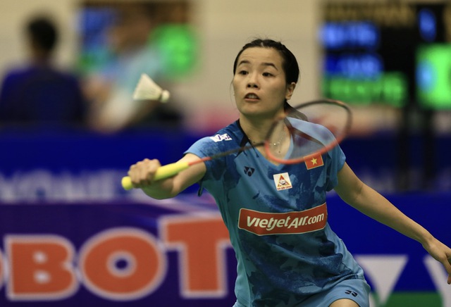 Nguyễn Thùy Linh quật ngã cựu vô địch thế giới ở giải cầu lông Đức mở rộng- Ảnh 1.