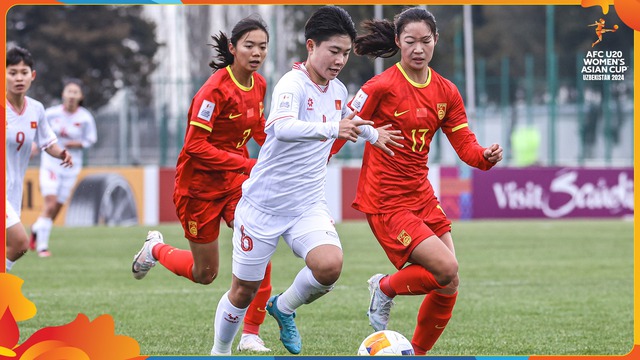 Tiền đạo U.20 nữ Việt Nam ‘xé lưới' đội Trung Quốc ở giải U.20 châu Á- Ảnh 2.