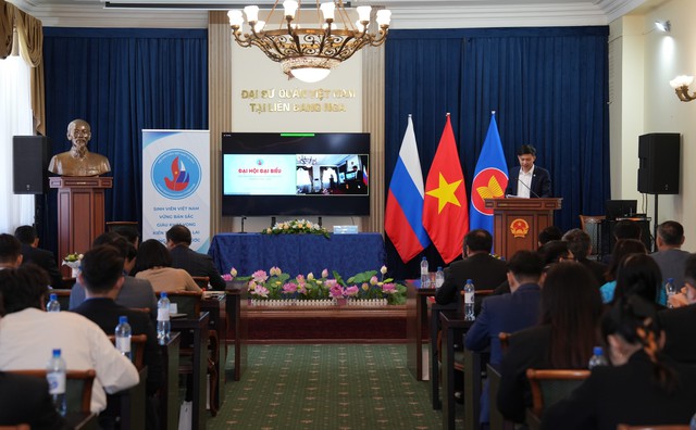 Đại hội đại biểu Hội Sinh viên Việt Nam tại Nga lần đầu tiên được tổ chức- Ảnh 2.