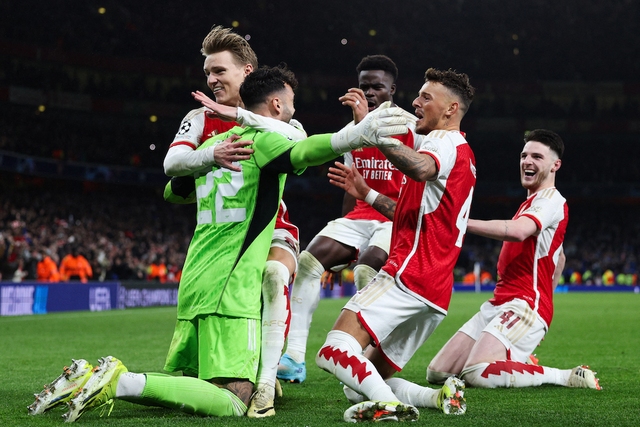 Đánh bại Porto ở loạt 11 m nghẹt thở, Arsenal đoạt vé vào tứ kết Champions League- Ảnh 1.