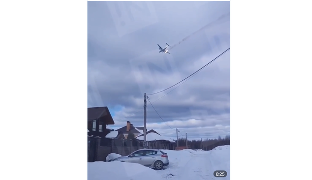Máy bay vận tải quân sự Nga rơi gần Moscow, không ai sống sót- Ảnh 1.