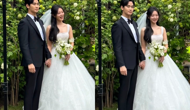 Hậu trường chụp ảnh cưới của Kim Soo Hyun và Kim Ji Won trong 'Nữ hoàng nước mắt'- Ảnh 3.