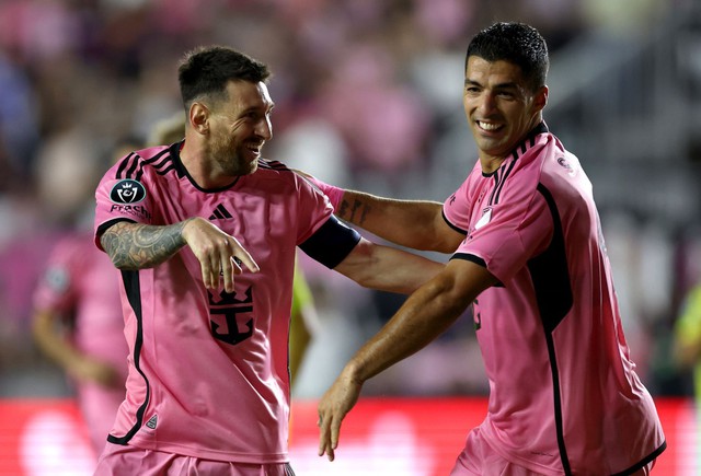 Messi và Suarez phối hợp tuyệt đỉnh, Inter Miami vào tứ kết CONCACAF Champions Cup- Ảnh 1.