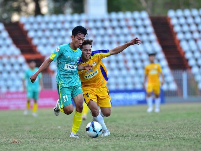 Trường ĐH Văn Hiến 1-1 Trường ĐH Trà Vinh: Chia điểm phút cuối- Ảnh 1.