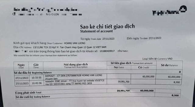 Mất gần nửa tỉ đồng trong tích tắc và bài học cần 'thuộc lòng' về mã OTP- Ảnh 2.