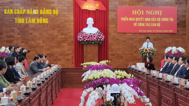 Ông Nguyễn Thái Học giữ chức quyền Bí thư Tỉnh ủy Lâm Đồng- Ảnh 2.