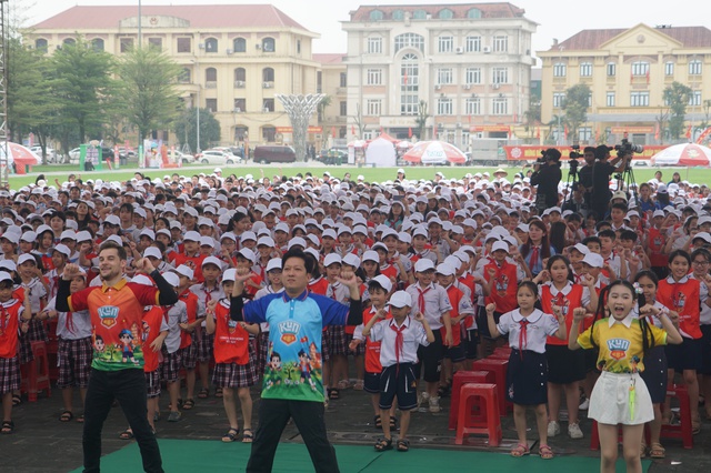 Hơn 5 triệu học sinh tham gia ngày hội 'Thiếu nhi vui khỏe'- Ảnh 6.