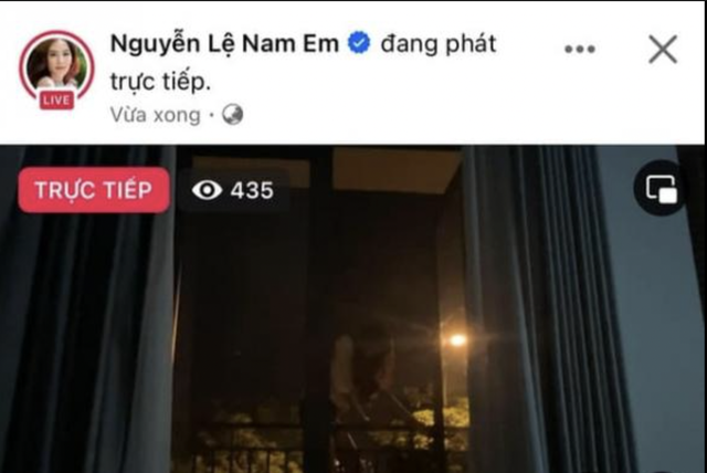 Nam Em livestream leo ra ban công: 'Thẳng tay' với nội dung độc hại trên mạng- Ảnh 1.