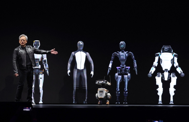 Nvidia công bố nền tảng công nghệ AI Project GR00T cho robot hình người- Ảnh 1.