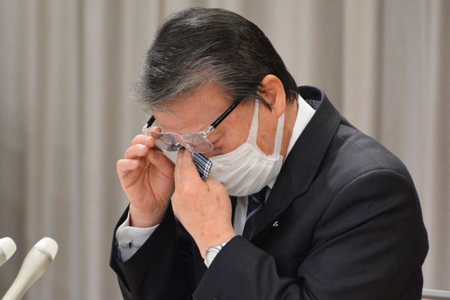 Thị trưởng ở Nhật Bản từ chức vì 99 cáo buộc quấy rối tình dục- Ảnh 1.