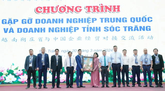 Sóc Trăng tạo mọi điều kiện để doanh nghiệp Trung Quốc sản xuất, kinh doanh- Ảnh 1.