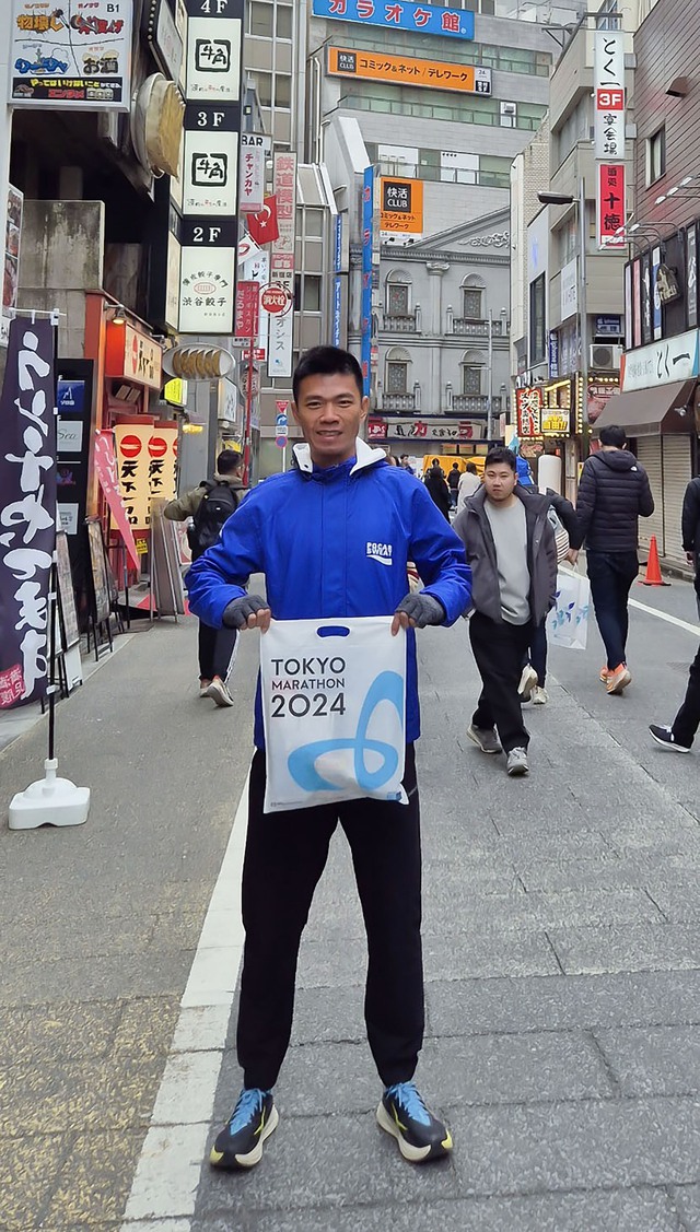 Hứa Thuận Long trước thềm Tokyo Marathon 2024