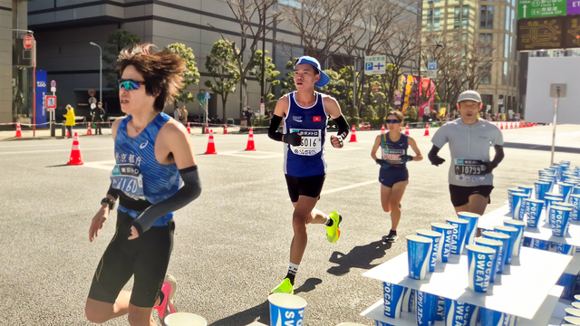 Hứa Thuận Long tham gia Tokyo Marathon 2024