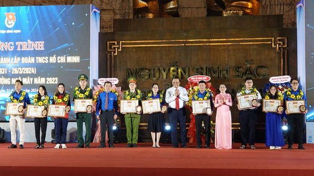 10 gương mặt trẻ tiêu biểu tỉnh Bình Định được trao giải thưởng Ngô Mây- Ảnh 1.