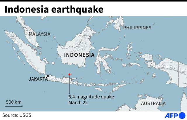 Động đất rung chuyển phía bắc Indonesia, nhiều người hoảng sợ- Ảnh 1.