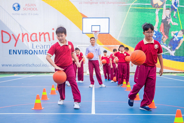 Asian School tạo nên môi trường học tập an toàn, lành mạnh, giúp học sinh phát triển toàn diện cả thể chất và tinh thần