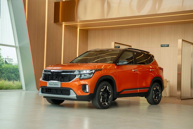 Kia Seltos 2024 tại Việt Nam có 4 phiên bản, giá từ 599 triệu đồng- Ảnh 1.