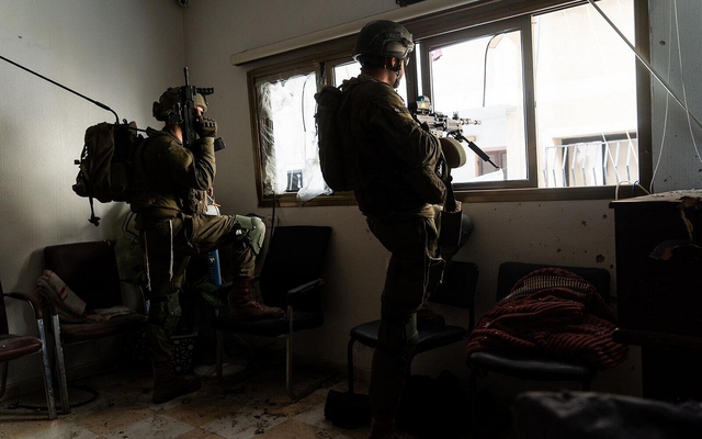 Các binh sĩ Israel tại Gaza trong hình ảnh được công bố ngày 25.3Ảnh: IDF