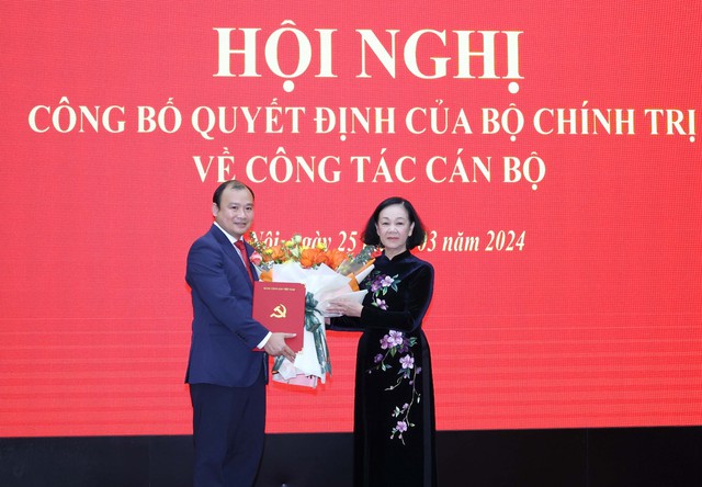 Phó trưởng ban Tuyên giáo T.Ư Lê Hải Bình làm Tổng biên tập Tạp chí Cộng sản- Ảnh 1.