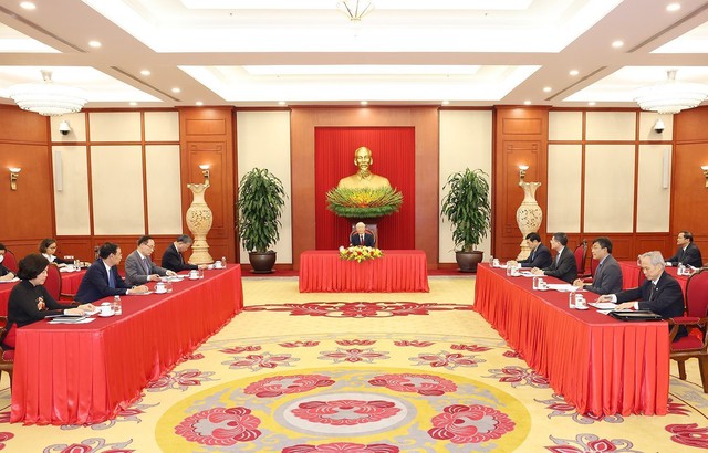 Tổng Bí thư Nguyễn Phú Trọng điện đàm với Tổng thống Nga Vladimir Putin- Ảnh 2.