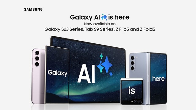 Galaxy AI bắt đầu được cập nhật trên nhiều thiết bị khác ngoài Galaxy S24 series