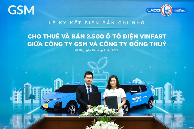 Taxi Lado mua, thuê hàng ngàn ô tô điện VinFast- Ảnh 1.