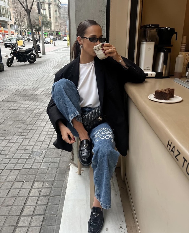 Áo blazer oversized với những bản phối đẹp 'quên lối về' được hội fashionista bật mí- Ảnh 7.