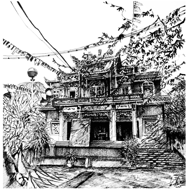 Góc ký họa: Chùa Linh Quang- Ảnh 2.
