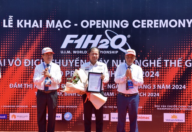 Khai mạc giải đua thuyền máy F1 thế giới tổ chức tại Bình Định- Ảnh 3.