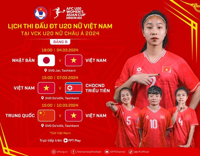 Xem trực tiếp U.20 nữ Việt Nam đấu U.20 Nhật Bản hôm nay ở đâu, kênh nào?- Ảnh 5.