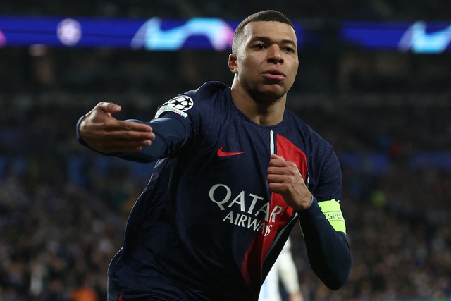 Mbappe và Kane lập cú đúp đưa PSG, Bayern Munich vào tứ kết Champions League- Ảnh 1.