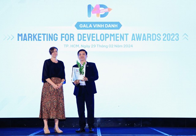 'Tô cam cùng TH' được vinh danh chiến dịch Marketing vì Phát triển bền vững 2023- Ảnh 1.