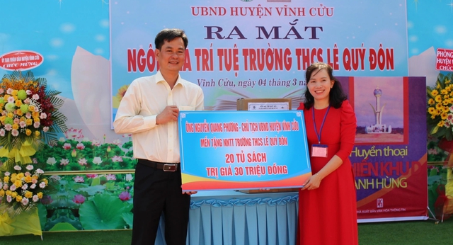 'Ngôi nhà trí tuệ' trong trường học đầu tiên ở Đồng Nai- Ảnh 2.