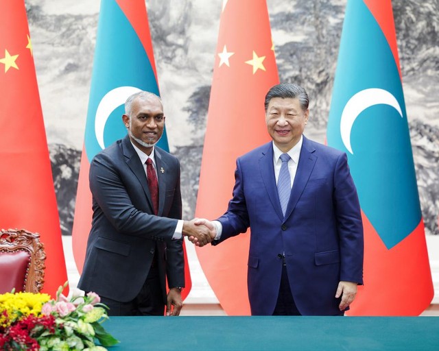 Maldives ký thỏa thuận quốc phòng với Trung Quốc giữa lúc Ấn Độ chuẩn bị rút quân- Ảnh 1.