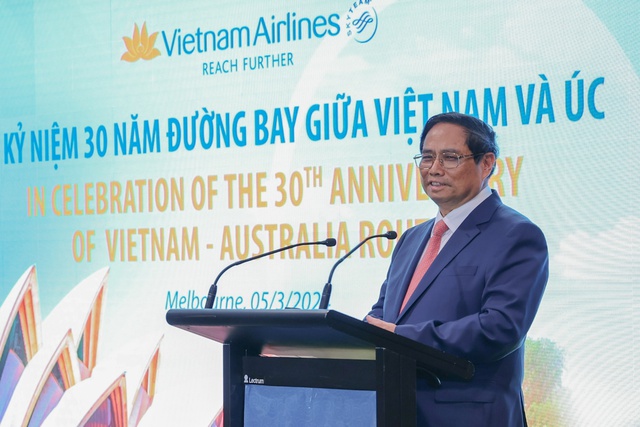 Vietnam Airlines kỷ niệm 30 năm đường bay thẳng Việt Nam - Úc- Ảnh 2.
