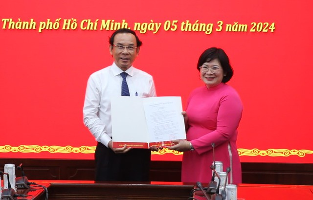 Bà Văn Thị Bạch Tuyết làm Trưởng ban Tổ chức Thành ủy TP.HCM- Ảnh 1.