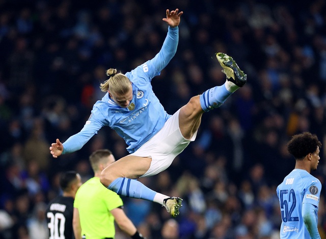 Haaland phong độ cực cao, Man City vào tứ kết Champions League, Real Madrid hòa chật vật- Ảnh 3.