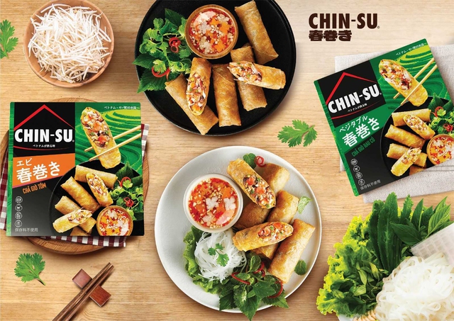 Chả giò CHIN-SU mang hương vị chả giò đặc sản Việt Nam